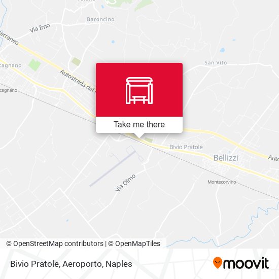 Bivio Pratole, Aeroporto map