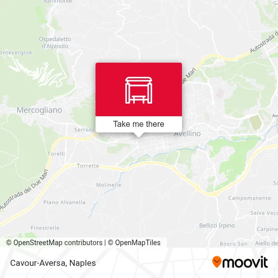 Cavour-Aversa map