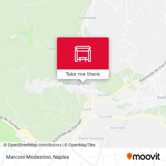 Marconi-Modestino map