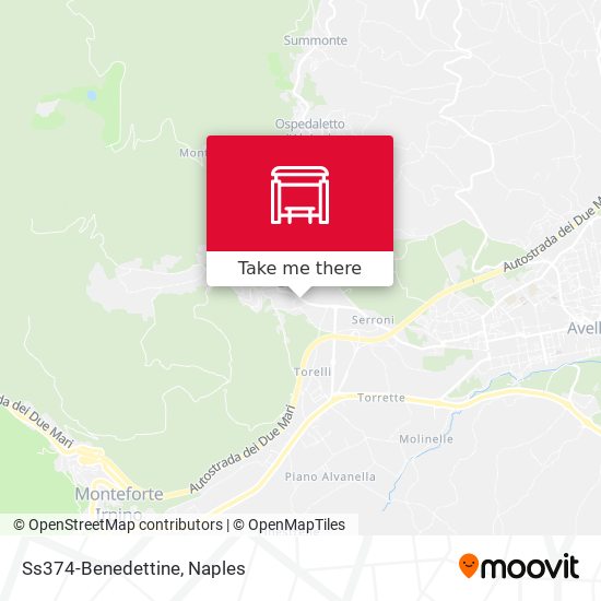 Ss374-Benedettine map