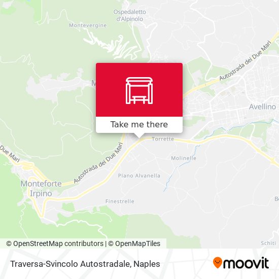 Traversa-Svincolo Autostradale map