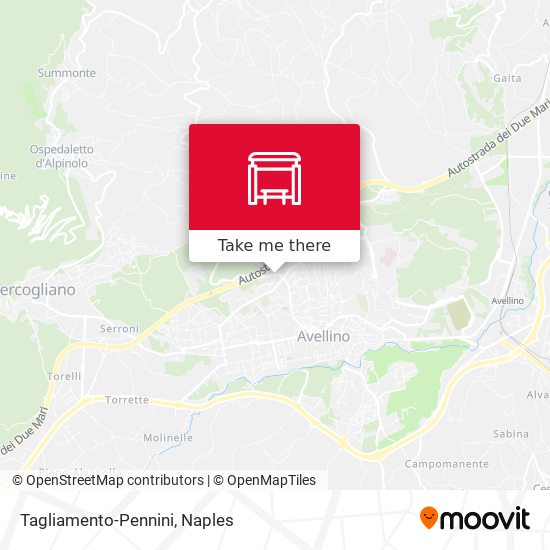 Tagliamento-Pennini map