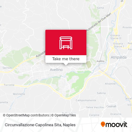Circunvallazione-Capolinea Sita map