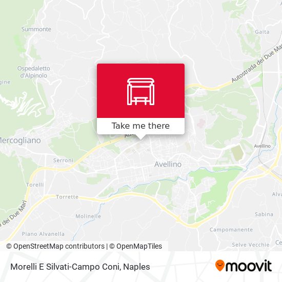 Morelli E Silvati-Campo Coni map