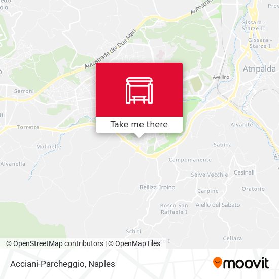 Acciani-Parcheggio map