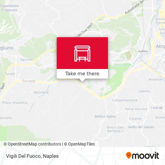 Vigili Del Fuoco map