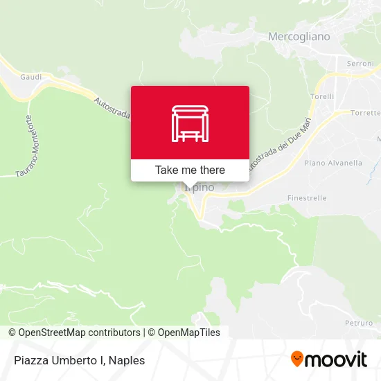 Piazza Umberto I map