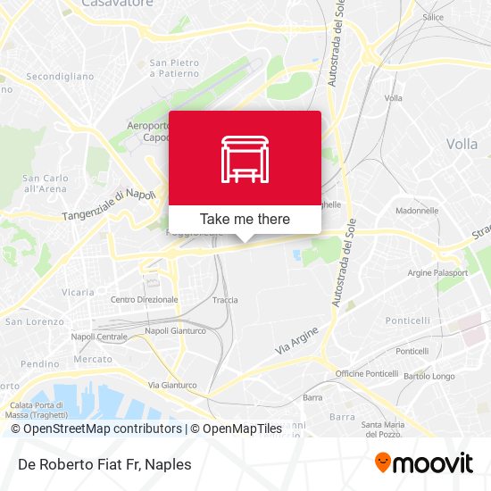 De Roberto Fiat Fr map