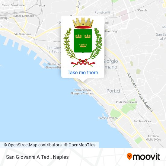 San Giovanni A Ted. map
