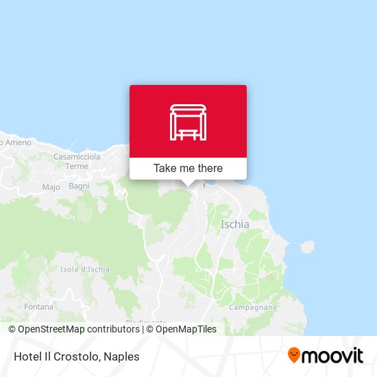 Hotel Il Crostolo map