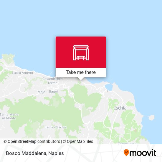 Bosco Maddalena map