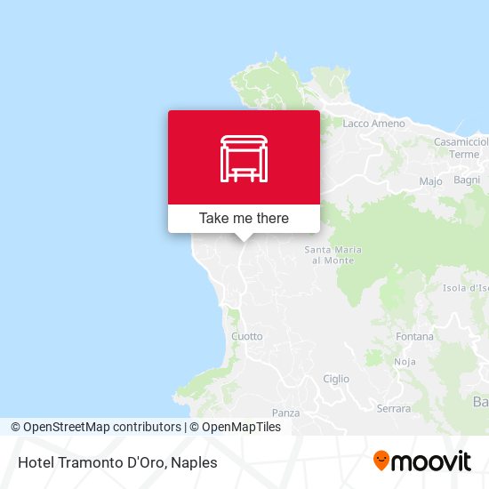 Hotel Tramonto D'Oro map