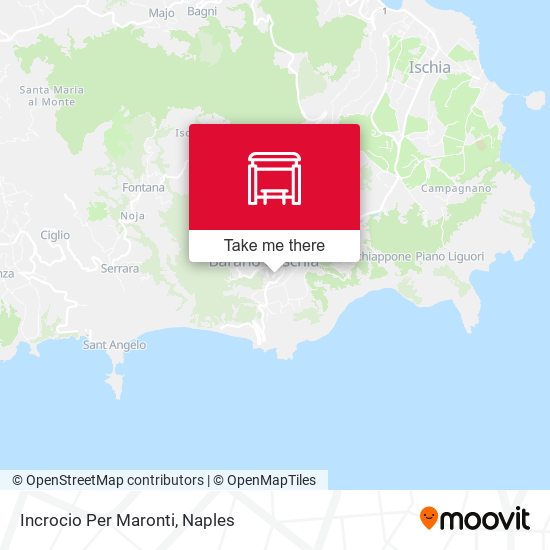 Incrocio Per Maronti map