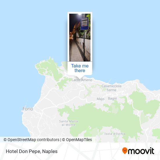 Hotel Don Pepe map