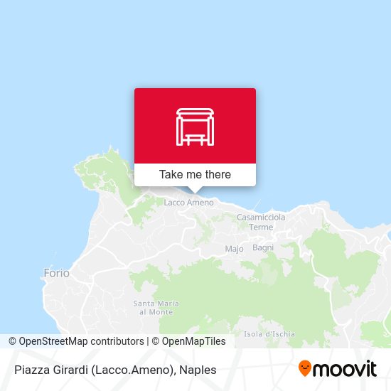 Piazza Girardi (Lacco.Ameno) map