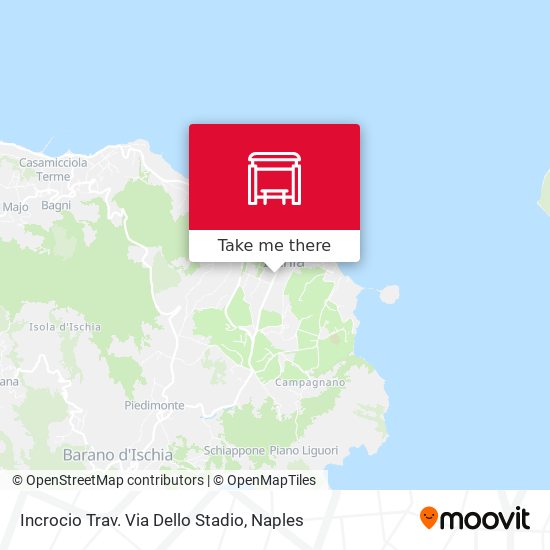 Incrocio Trav. Via Dello Stadio map