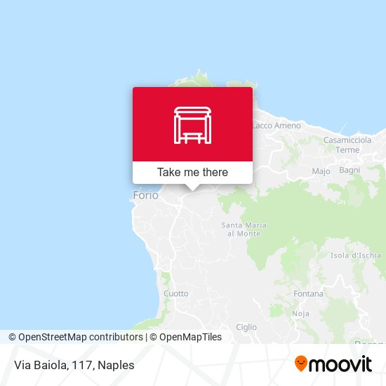 Via Baiola, 117 map
