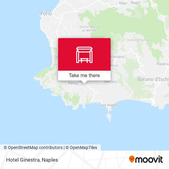 Hotel  Ginestra map