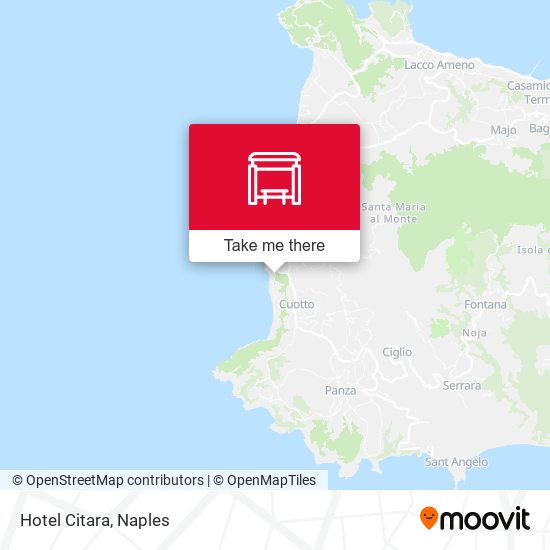 Hotel Citara map