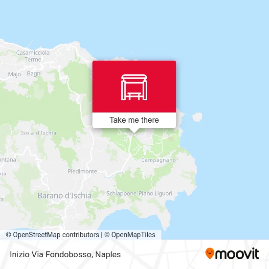 Start of Fondobosso Street map