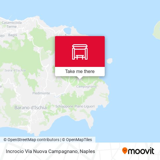 Incrocio Via Nuova Campagnano map
