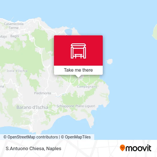 St. Antuono Church map