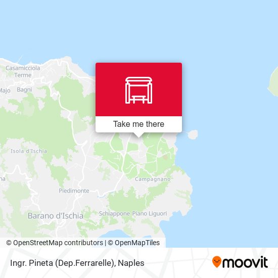 Ingr. Pineta  (Dep.Ferrarelle) map