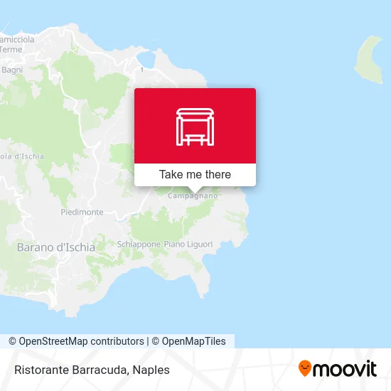 Ristorante Barracuda map