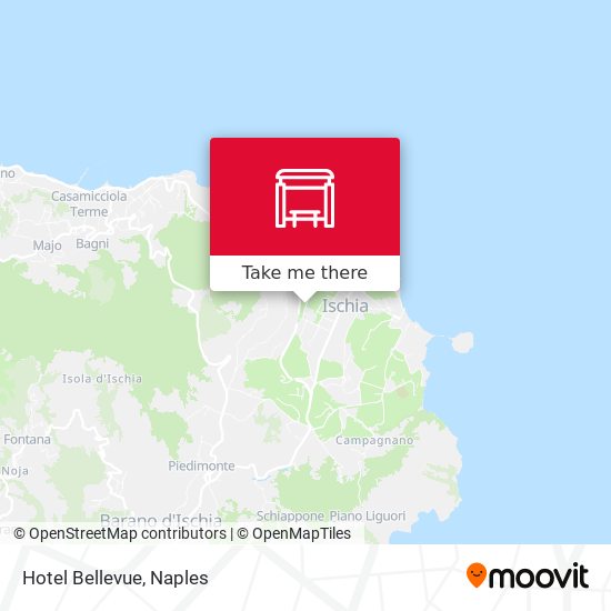 Hotel Bellevue map
