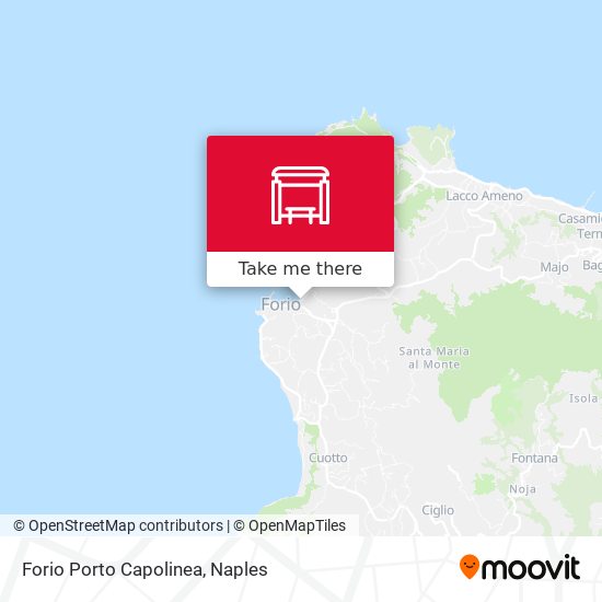 Forio Porto Capolinea map