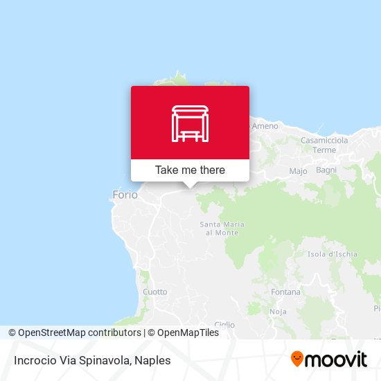 Incrocio Via Spinavola map