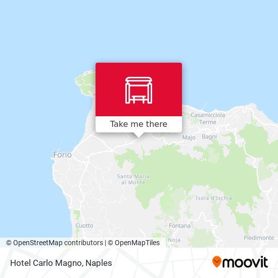 Hotel Carlo Magno map