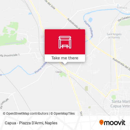 Capua - Piazza D'Armi map
