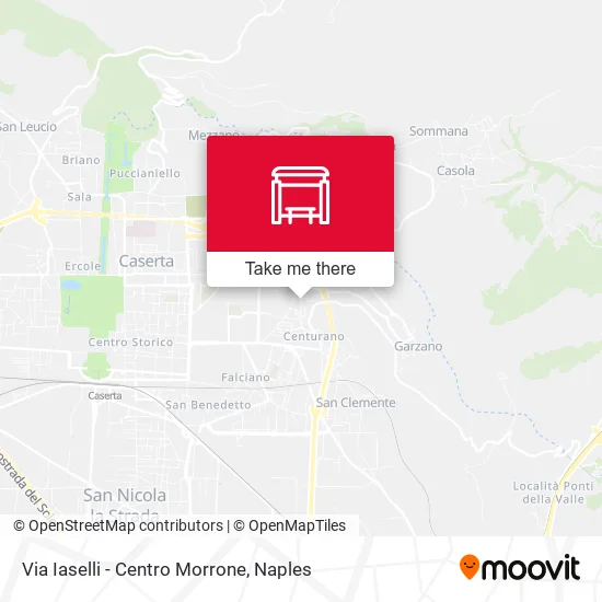 Via Iaselli - Centro Morrone map