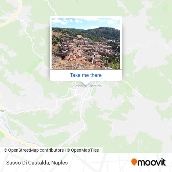 Sasso Di Castalda map