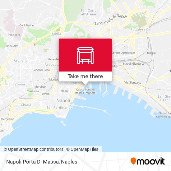 Napoli Porta Di Massa map