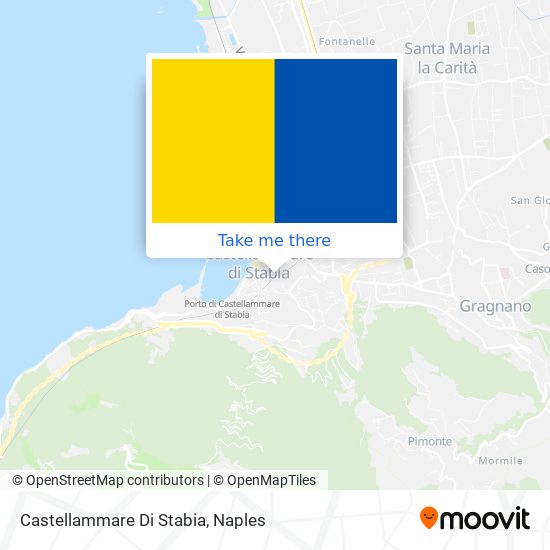 Castellammare Di Stabia map