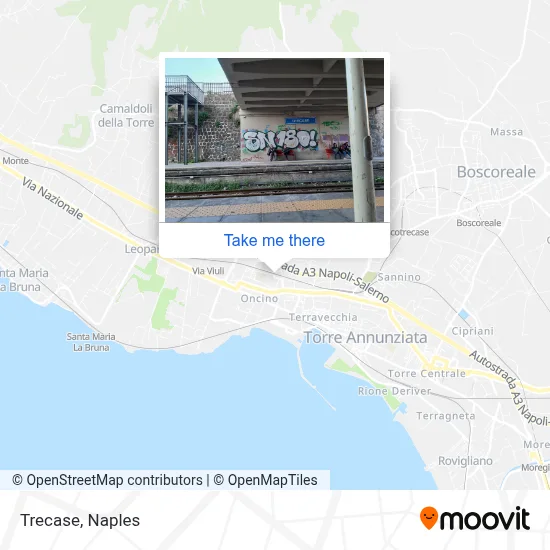 Trecase map