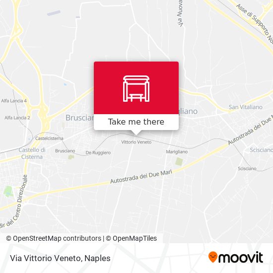 Via Vittorio Veneto map