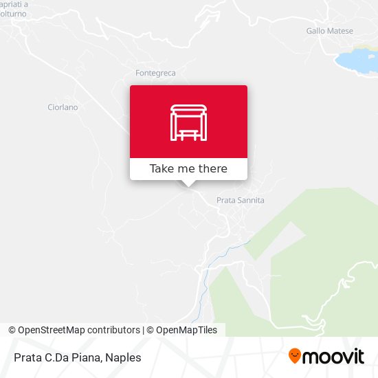 Prata C.Da Piana map