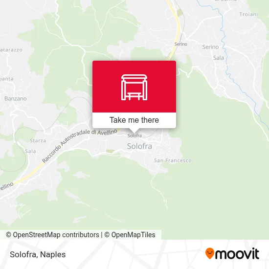 Solofra map