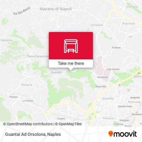 Guantai Ad Orsolona map