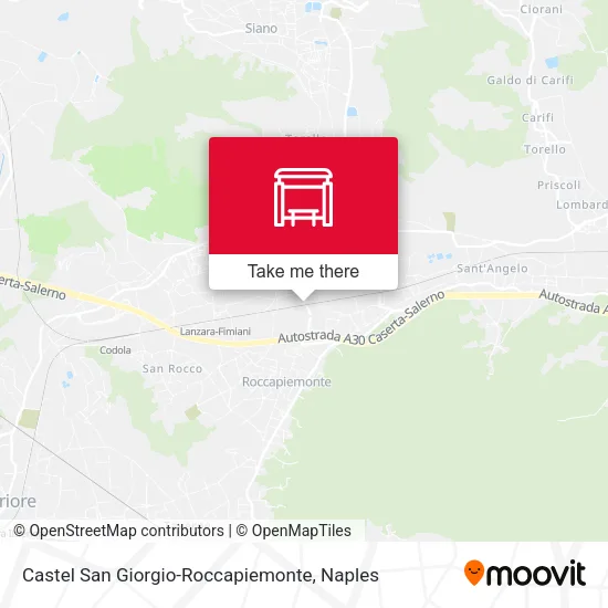 Castel San Giorgio-Roccapiemonte map
