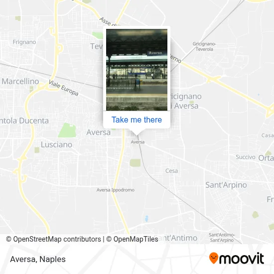 Aversa map