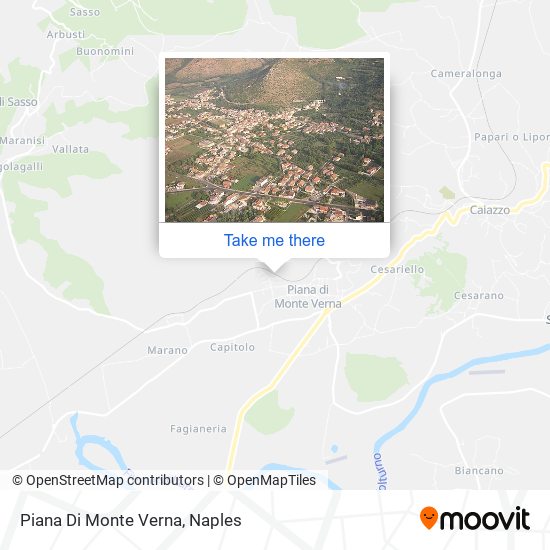 Piana Di Monte Verna map