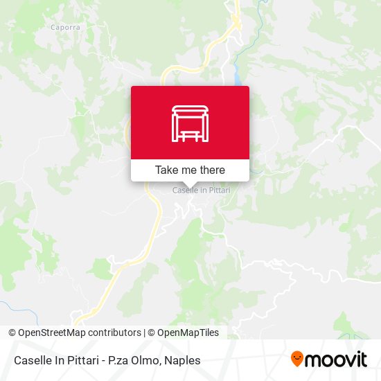 Caselle In Pittari - P.za Olmo map