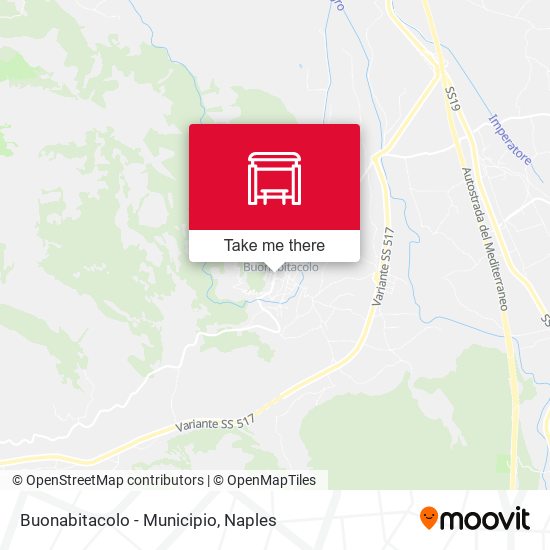 Buonabitacolo - Municipio map