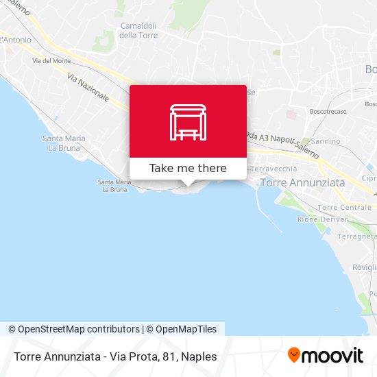 Torre Annunziata - Via Prota, 81 map