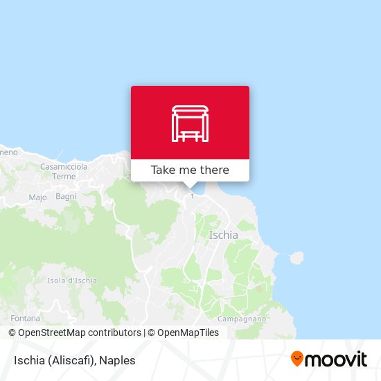 Ischia (Aliscafi) map