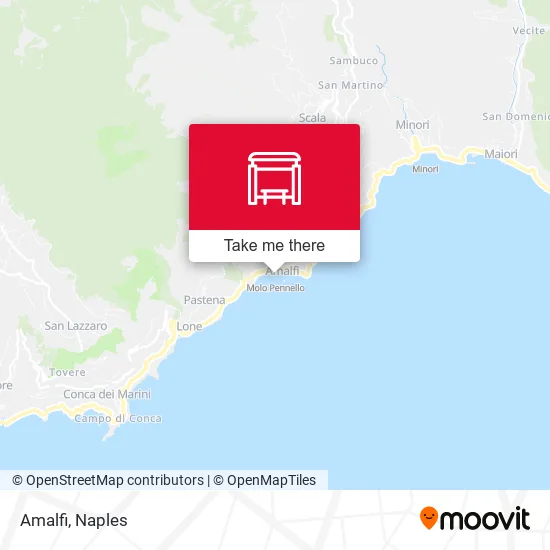 Amalfi map
